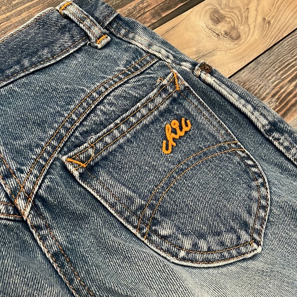 H.I.S. VINTAGE denim Jeans size 23/00 - Picture 6 of 8